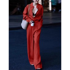지옥에서 온 판사 박신혜 14회 패션 레드 데일리 착장 점프슈트 강빛나 옷 빨강색 스타일 의상 최종회