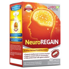 LABO Nutrition NeuroREGAIN - Scallop-derived PLASMALOGEN for Brain Deterioration Memory Alertness