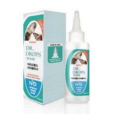 [에이치플러스몰] 강아지 닥터드롭스 편백수 귀세정제 120ml 1P 귀청소, 상세 설명 참조, 1개