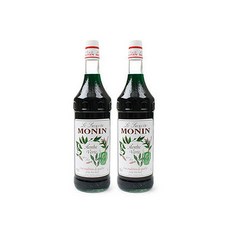 모닌 미니 그린민트시럽 250ml 2개세트