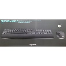 로지텍 블루투스 멀티 무선 키보드 마우스 세트, MK850, 일반형