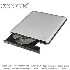 휴대용 USB 3.0 DVD-ROM CD ROM 광학 드라이브 외부 슬림 디스크 리더 데스크탑 PC 노