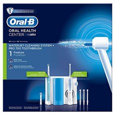 RLSOCO [독일]Oral-B 구강 관리 센터 PRO 700 전동 칫솔 + 워터젯 구강 세정기-31765, 단일옵션, 단일옵션