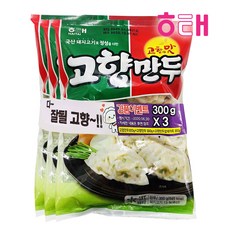 해태제과 고향만두 300g+300g + 잡채가득 300g, 단품, 300g