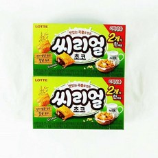 윤성커뮤니케이션 기획 씨리얼 초코 2번들 X 16 스낵, 1