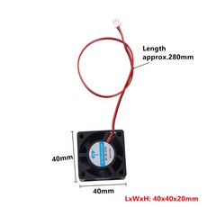 공업용환풍기 무소음 팬 자동 계란 인큐베이터 부화기 공기 환기 산업용 배기 DC12V 015A 020A 1 개, 4cm x 4cm, 1개