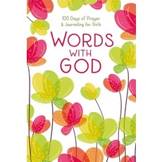 Words with God: 100 Days of Prayer and Journaling for Girls Hardcover, Zonderkidz