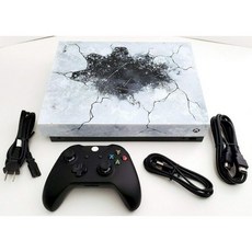마이크로소프트 XBox One X Gears of War 5 한정판 콘솔 게임 시스템 1TB 4K GOW 번들 컨트롤러 포함, 1개