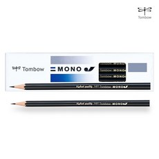 톰보우 모노 연필, 2 B, 12개