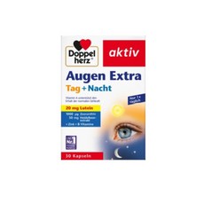 Doppelherz doppelherz 도펠헤르츠 아우겐 엑스트라 데이나이트 30캡슐 눈영양제, 1개, 30정