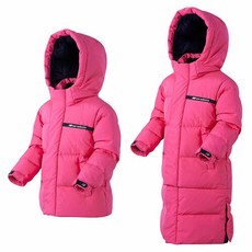 뉴발란스 아동패딩 키즈 밑단 탈착 롱 구스다운 NK9P94306U-PINK P2211