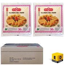 세미원 싱가폴 춘권피 10인치 25cm (30입) 냉동 스프링롤, 30개, 550g