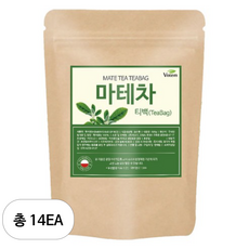 보탬 마테차 삼각 티백차, 1.2g, 100개입, 14개