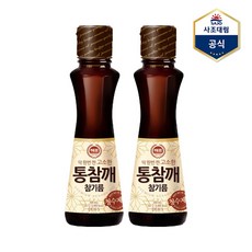 사조대림 해표 통참깨 참기름 300ml x 2개