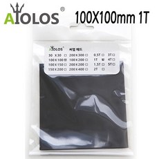 Aiolos 써멀 패드 100mmX100mmX1mm, 본상품선택