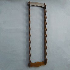 검거치대 진검 죽도 벽걸이 선반 전시대 진열대 검도, 10단