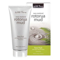 [WildFerns] - Rotorua Face Pack Royal Jelly & Propolis 와일드펀스 로토루아 머드 페이스팩 (175ml), 1개