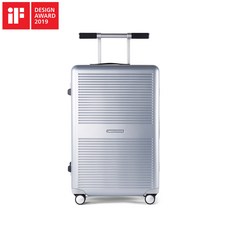 로우로우 R TRUNK FRAME 무게측정 캐리어 24인치_실버