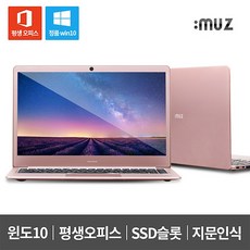 아이뮤즈 스톰북 14 아폴로 64GB MS오피스 윈도우10 무료, 4GB, 로즈골드, 64GB 기본형