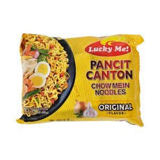 필리핀 럭키미 판싯칸톤 오리지날 라면 / Lucky Me Pancit Canton Original Noodles, 1개