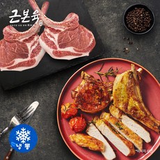 [근본육] 국내산 돼지고기 돈마호크 뼈등심 구이용 캠핑고기 300g 2개 (냉동) 총 600g