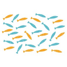 돌고래스텐실도안