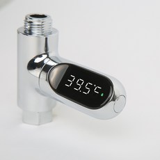홈 닥터 스마트 샤워 온도계 아기 목욕 필수템, 1세대 5℃-85℃
