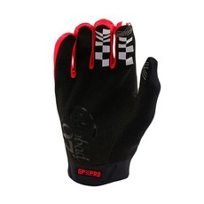 Troy Lee Designs GP 프로 장갑 박스 포장 블랙 라지 핫템 잇템, X-Large, 칼스배드 97 레드