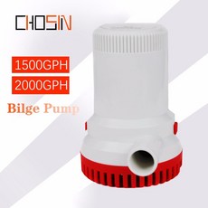 1500/2000gph 보트 빌지 펌프 24 v 고압 V Dc 12 카약 규칙 물 전기 볼트 액세서리 마린, 1개, 01 1500GPH_01 12V