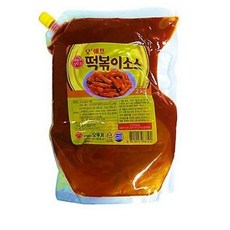 오뚜기 오쉐프 떡볶이소스 2kg, 5개