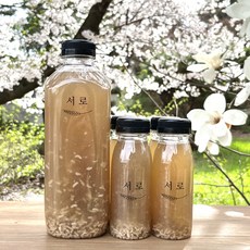 [서로 진하고 깊은 식혜] 전통 국산 수제 식혜, 6개, 1L