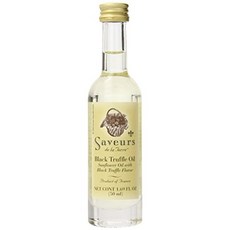 Saveurs Black Truffle Oil 1.69-Ounce Bottles (Pack of 2) Saveurs 블랙 트러플 오일 1.69온스 병(2팩), 2개