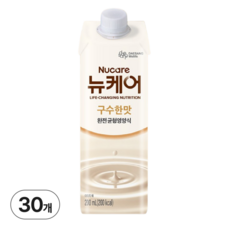 대상웰라이프 뉴케어 구수한맛 완전균형영양식, 30개, 200ml