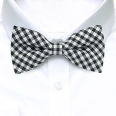 체크나비넥타이