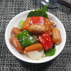 [반찬천국] 비엔나야채볶음, 140g, 1개