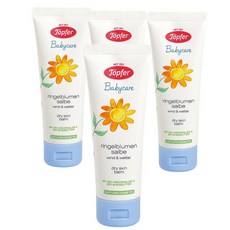 독일 퇴퍼 Topfer Wind & Wetter 윈드 & 웨더 베이비 마리골드 연고, 4개, 25ml