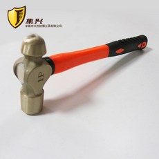 플라스틱 손잡이가 달린 볼 핀 망치 황동 망치 안전 수공구 0 22kg 0 5p 0 34kg 0 75p, 2) 0.34kg-0.75p, 1개