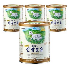 후디스 프리미엄 산양분유 1단계(400g) 4캔, 400g, 4개