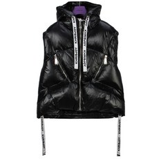 크리스조이 여성 PUFF SHINY 베스트 AFPW003 NYL BK01 BLACK [KJC004bk]