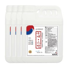 국대스타 살균소독제 리필용, 4L, 4개