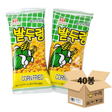 밭두렁 45g x 40개 1박스 /추억의옛날과자 불량식품 문방구과자 대용량