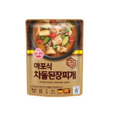 오뚜기 마포식 차돌된장찌개, 500g, 4개