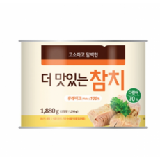 더 맛있는 참치 (업소용) 1.88kg (후레이크 100%) 1박스(6개입), 1개