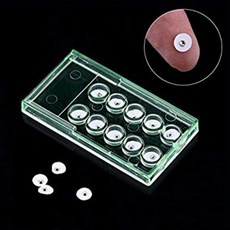 10pcs 2mm 덴탈 크리스털 투스 오너먼츠 투스 젬즈 티스 주얼리 Gem Decoration 화이트 위드 Box, 1