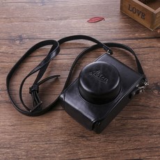 카메라 가죽 케이스 라이카 보호 스트랩 가방, 블랙 LX100/LX100M2