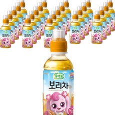 웅진 아동용 캐치 티니핑 유기농 보리차, 200ml, 96개
