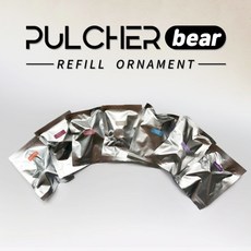 풀케르 베어(PULCHER Bear) 리필 오너먼트 1EA, 클린코튼, 1개