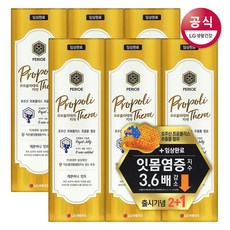페리오 프로폴리테라 치약 레몬허니민트 100gx6개, 6개, 100g
