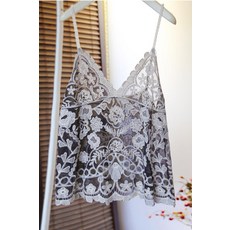 레이스뷔스티에조끼