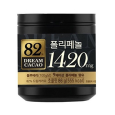 롯데제과 드림카카오 82% 폴리페놀 초콜릿